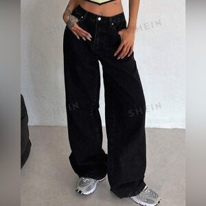 Dash-SHEIN denim, black size M. New with tags.